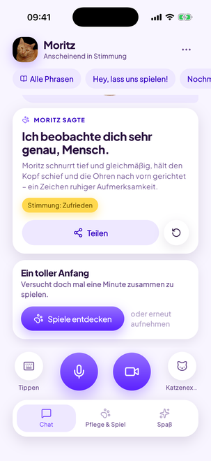 Körpersprache und Ton, zusammen gelesen