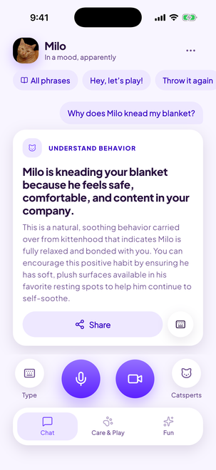 Behaviour and care questions, answered