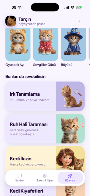 Irk Tanımlama, Ruh Hali Taraması ve Kedi İkizi
